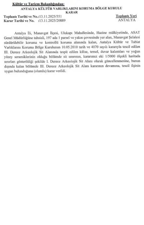 Manavgat Şelalesi’nde Antik Kilise Keşfi! 5